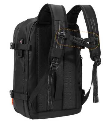 Business Travel Backpack With Vacuum Compression Storage Compartment Multifunctional Laptop Backpack Customized