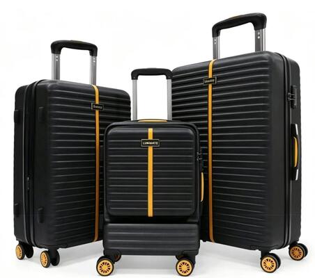 Business and Travel  Multifunctional Use Luggage Set 3 Piece Set Hard Luggage Including An Front Open Pocket Easy Accessible Cabin Luggage