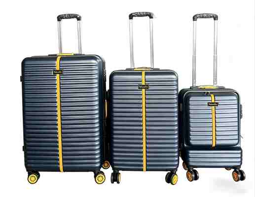 Business and Travel  Multifunctional Use Luggage Set 3 Piece Set Hard Luggage Including An Front Open Pocket Easy Accessible Cabin Luggage
