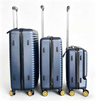 Business and Travel  Multifunctional Use Luggage Set 3 Piece Set Hard Luggage Including An Front Open Pocket Easy Accessible Cabin Luggage